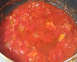 茄子とポーチドエッグのトマトソースパスタ作り方8写真
