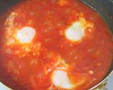 茄子とポーチドエッグのトマトソースパスタ作り方11写真