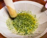 手作りソース♪ジェノベーゼパスタ♪作り方4写真
