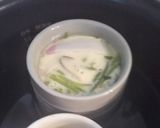 【炊飯器で簡単】みつばと海老の茶碗蒸し作り方6写真