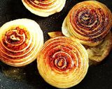 玉ねぎステーキハムチーズのせ作り方1写真