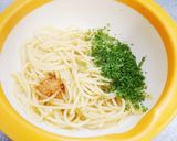 付け合わせ＆ お弁当にパセリのパスタ作り方4写真