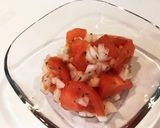 新玉ねぎドレッシングのトマトサラダ作り方4写真