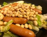 ジューシー☆ウインナーと酢大豆の温サラダ作り方4写真