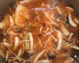 豆腐とキムチの野菜たっぷりチゲスープ作り方3写真