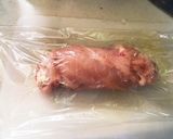 時短！電子レンジで簡単☆鶏ムネ肉の鶏ハム作り方8写真