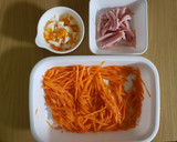 にんじんとゆで卵のマヨマスサラダ作り方1写真