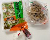 絶品1品 山菜と舞茸のニンニク和風炒め作り方1写真