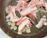 絶品1品 山菜と舞茸のニンニク和風炒め作り方5写真