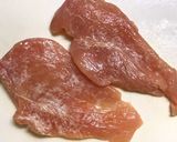 ヘルシーに鶏むね肉の梅肉あえ作り方2写真