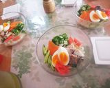 サラダうどんlunch☺️❤️☺️作り方3写真