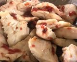 ヘルシーに鶏むね肉の梅肉あえ作り方5写真