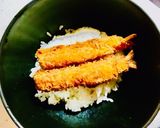 市販の冷凍エビの卵丼♡作り方7写真