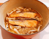 大葉香る♪鮭ときのこの炊き込みご飯作り方8写真
