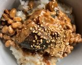 納豆とサバ缶のご飯作り方3写真