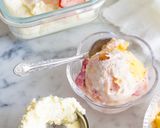 卵不使用☆ストロベリーチーズケーキアイス作り方5写真