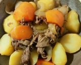 簡単✩煮込み10分我が家の定番肉じゃが作り方6写真