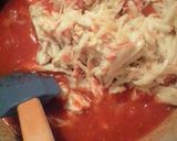 麗しの毛がに☆トマトクリームパスタ作り方5写真