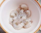 エビとアボカドのケイジャン炒め。作り方1写真