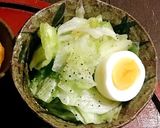 夏野菜と牛肉の炒め物定食作り方4写真