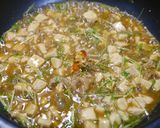 簡単！豆苗麻婆丼作り方2写真
