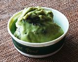 卵なし★レンジだけ★抹茶アイスクリーム作り方7写真