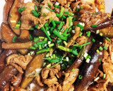 回鍋肉残り汁を使ったなすと豚肉炒め✨作り方4写真