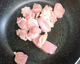 小松菜と鳥もも肉のとろとろ炒め作り方1写真