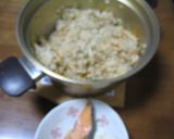 簡単☆鮭とごぼうの炊き込みご飯作り方6写真
