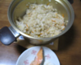 簡単☆鮭とごぼうの炊き込みご飯作り方6写真