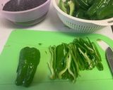 ピーマン大量消費!ピーマンとひじきの煮物作り方1写真