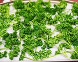 トースターで作るドライパセリ作り方1写真