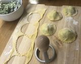 ほうれん草とチーズのラビオリ作り方8写真
