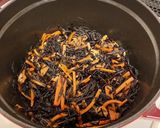 投入するだけ!ひじきの煮物(STAUB)作り方4写真