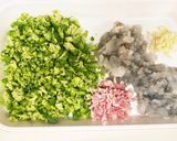 エビとブロッコリーのぎょうざ作り方1写真
