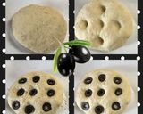 オシャレなブラックOliveフォカッチャ作り方6写真