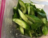 昆布茶で　きゅうりと大葉の浅漬け作り方1写真