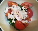 若芽ひじきのトマトむね肉サラダ作り方6写真