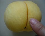 まるでケーキ♪桃トースト！作り方2写真