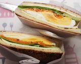 一度に作る! 2種の目玉焼きサンドイッチ作り方29写真