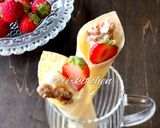 春巻き de バニラキャラメルアイス作り方3写真