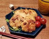 納豆と豆腐の変わり揚げ天ぷら作り方5写真