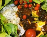 レトルト●ゴーヤー玉子炒めのカレー作り方4写真