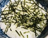 お茶漬けの素●梅肉プラスの梅干し茶漬け作り方1写真