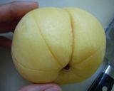 まるでケーキ♪桃トースト！作り方3写真