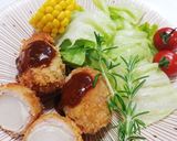 小ぶり玉ねぎのチーズロールカツ作り方8写真