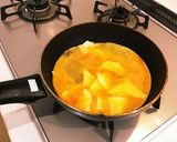 のび〜るチーズのスクランブルエッグ作り方4写真