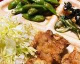 男飯★簡単！親父和風枝豆ペペロンチーノ作り方5写真