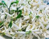 ネロリシロップ(みかんの花シロップ)作り方1写真