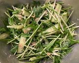 超簡単☆水菜とツナの中華風サラダ作り方3写真